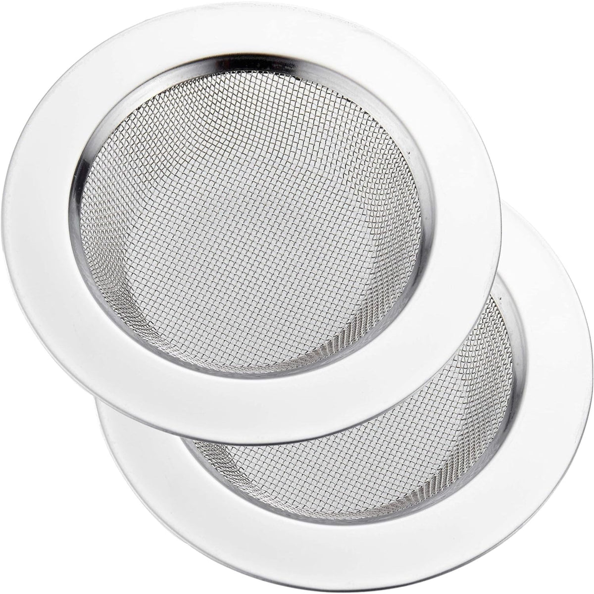 4.5" Stainless Steel Kitchen Sink Strainer Set 4 Pcs