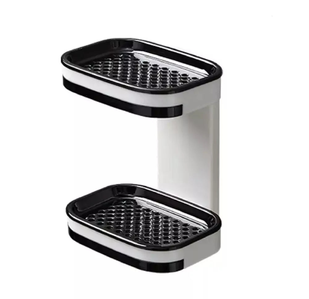 Wall-Mounted Double Layer Soap Dish